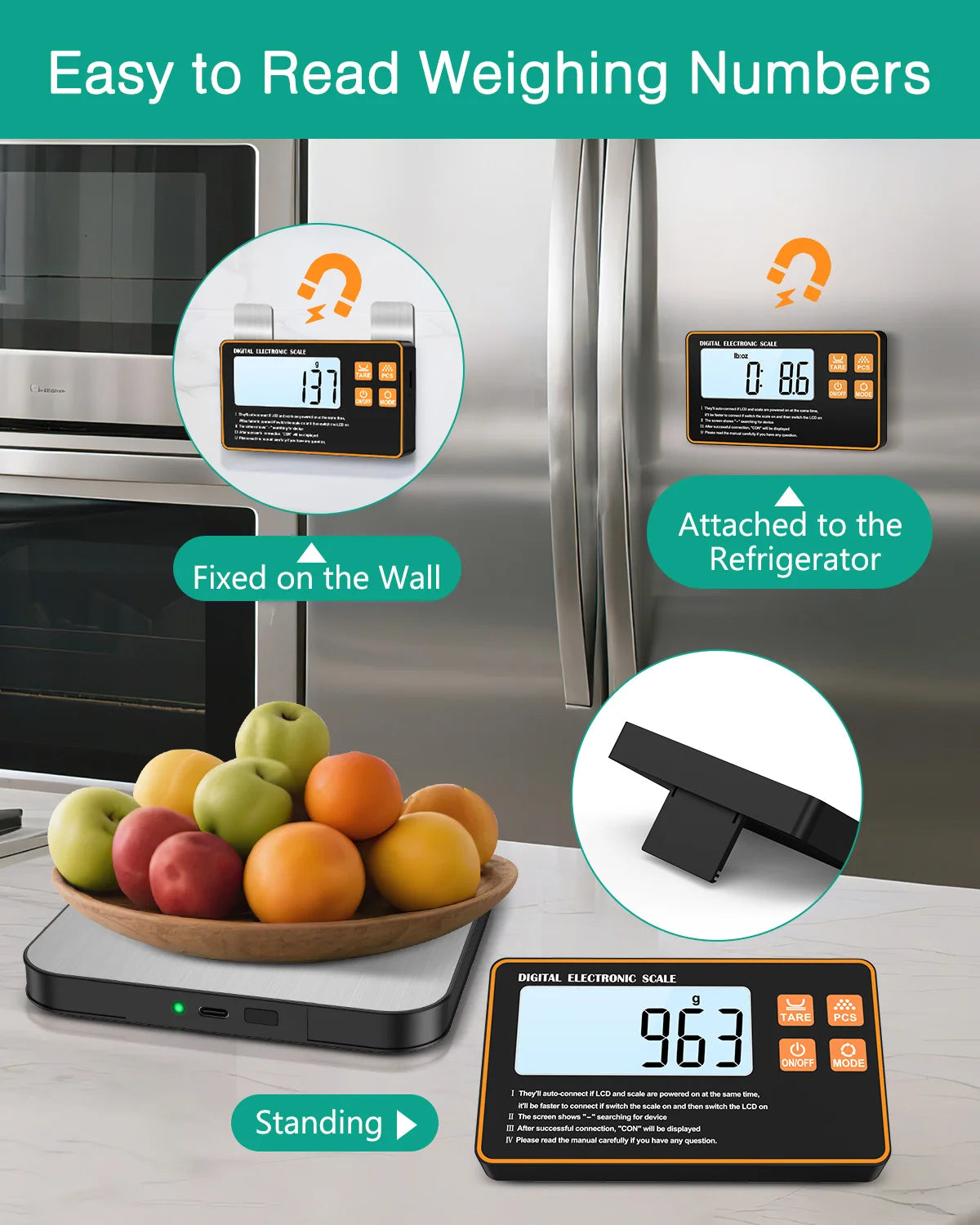 Amir 15kg Digital Kitchen Scale