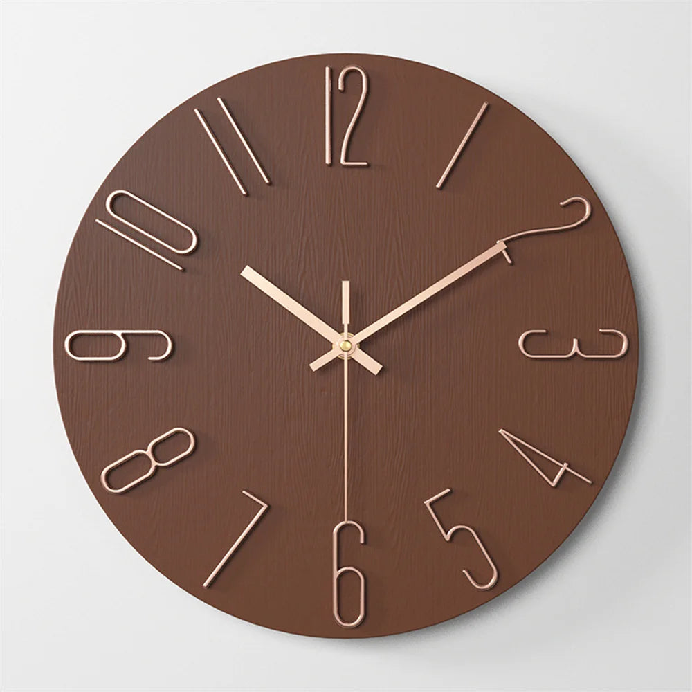 Modern Still Life Plastic Quartz Wall Clock