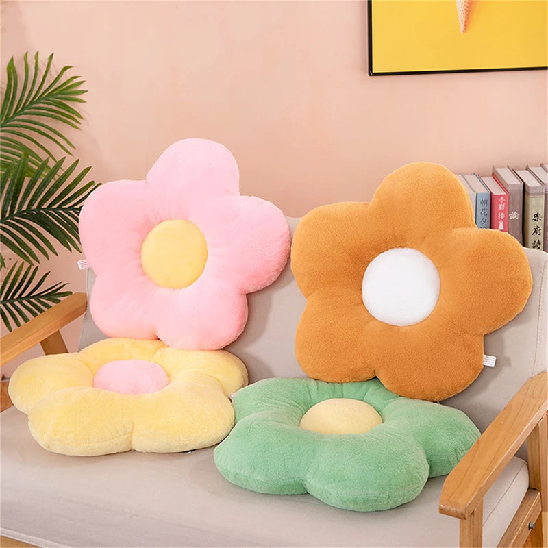 Cushion Flower Round Pillow