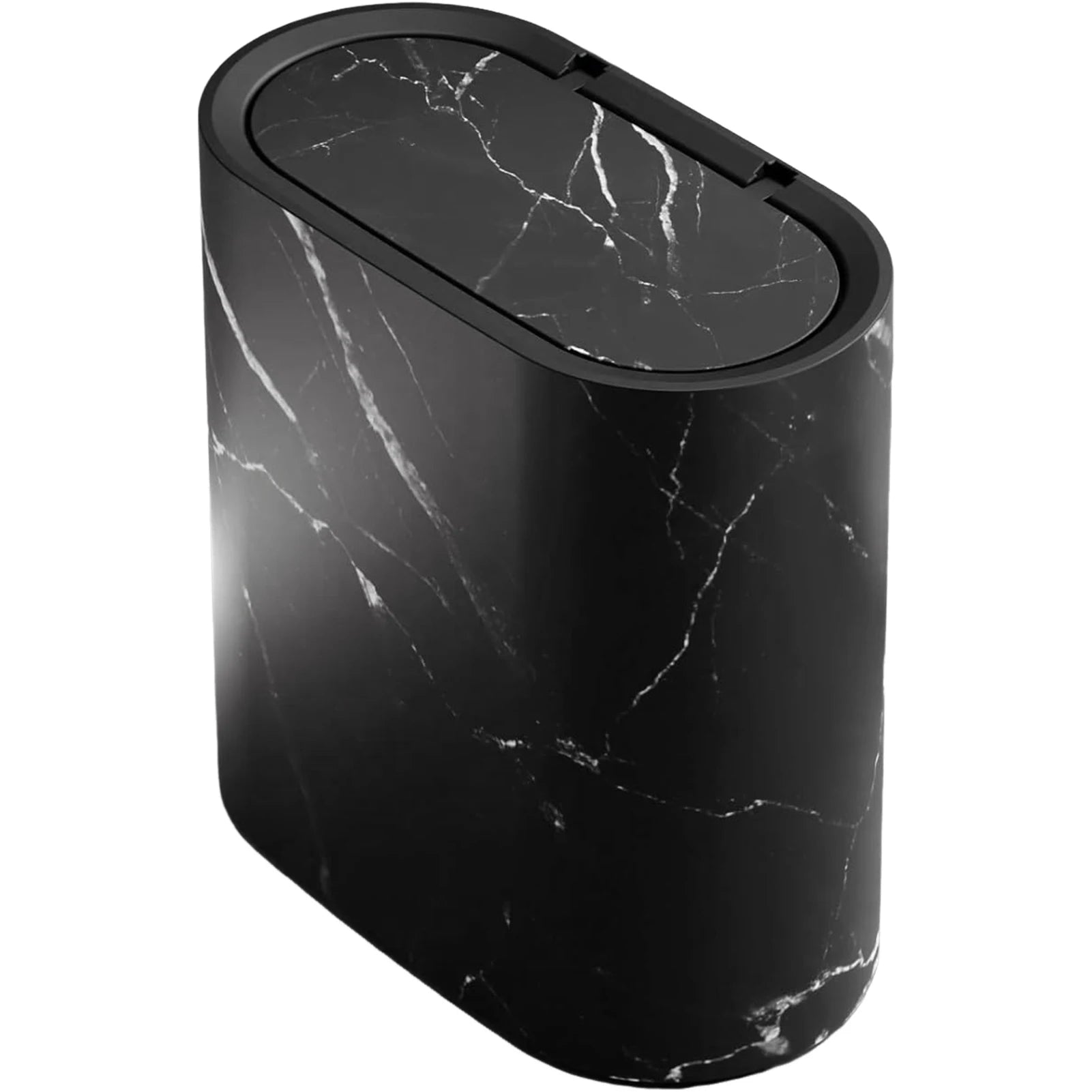 Marble Pattern Trash Can