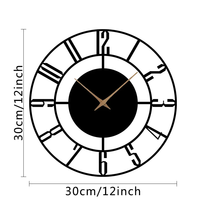 Minimalist Acrylic Quartz Wall Clock