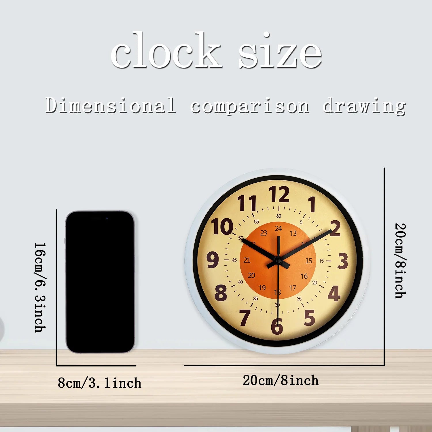 Still Life Plastic Quartz Wall Clock