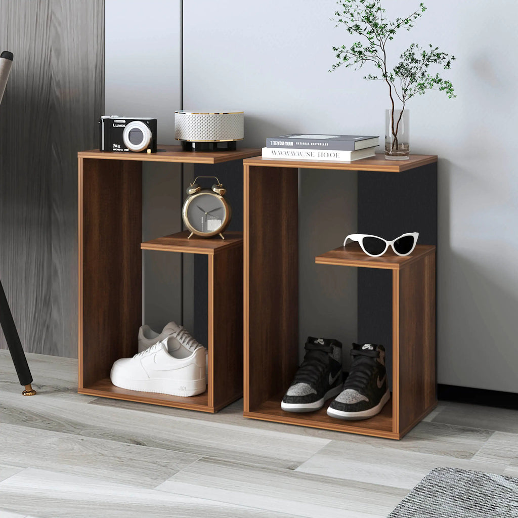 TUHOME Modern Side Table