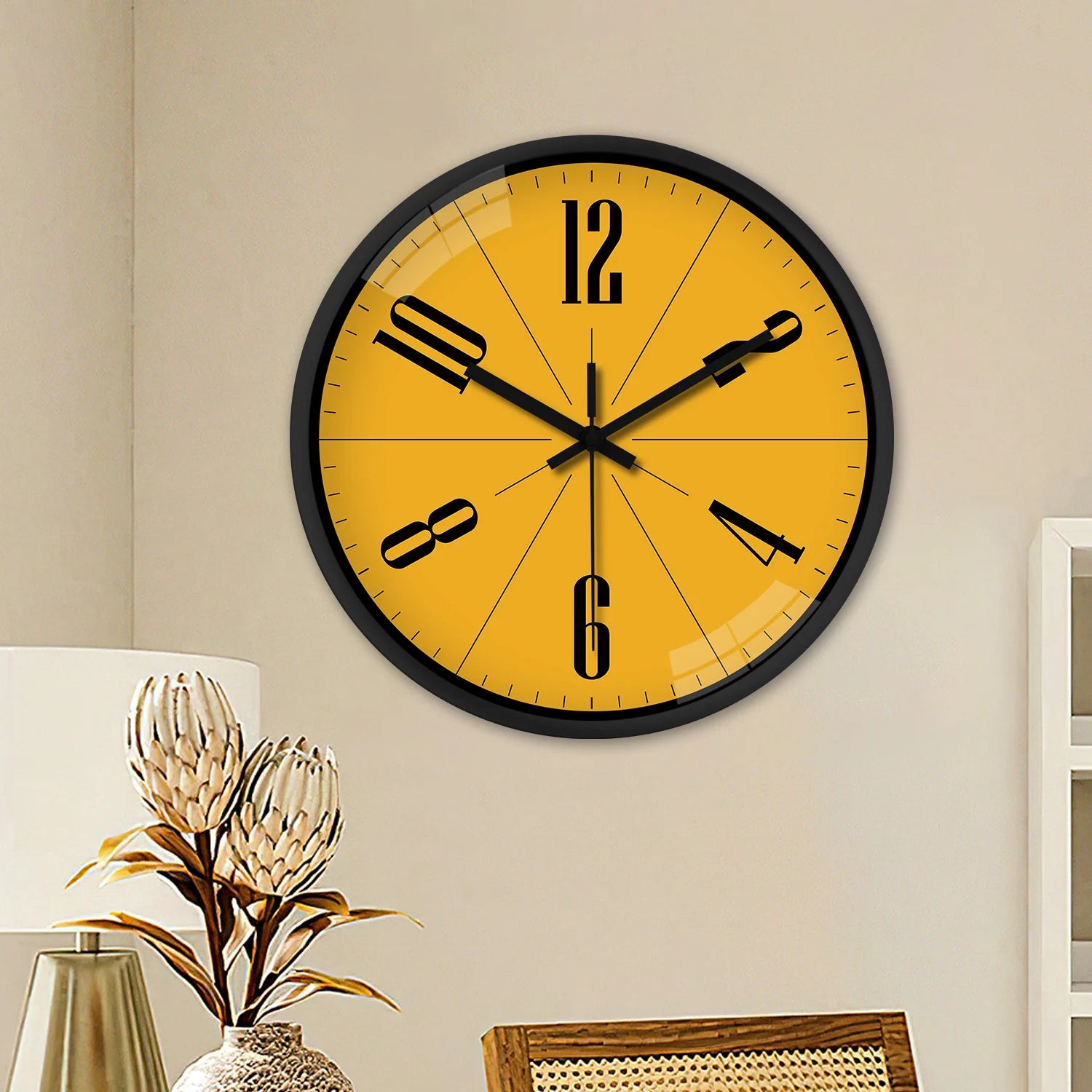 Minimalist Plastic Quartz Wall Clock