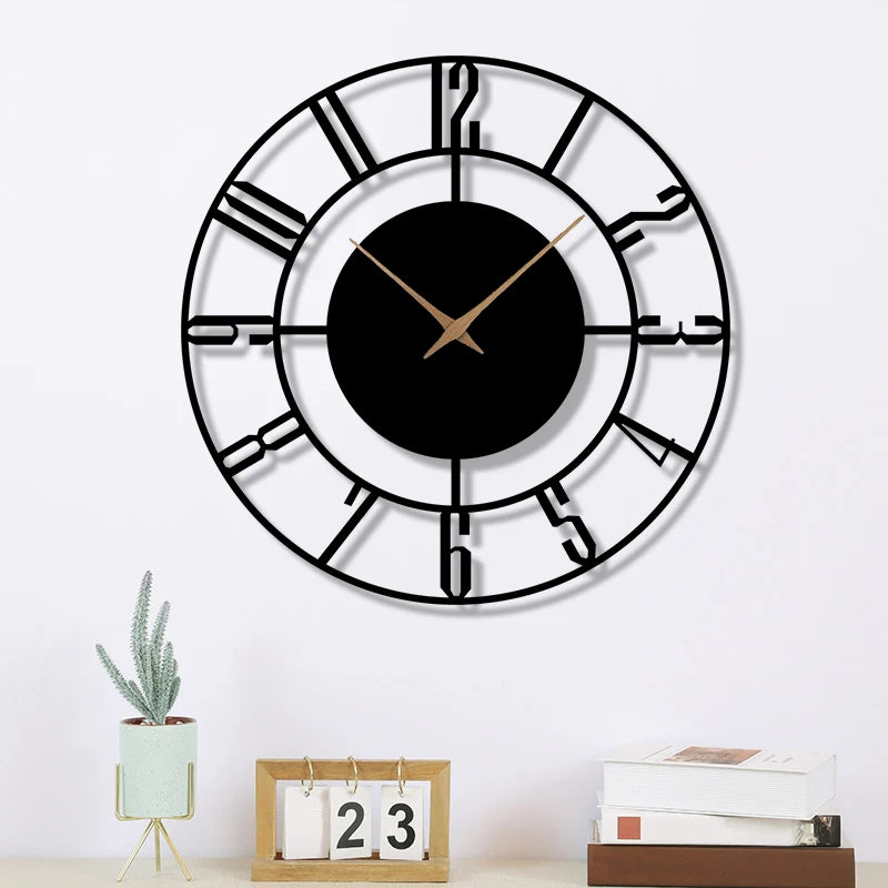 Minimalist Acrylic Quartz Wall Clock