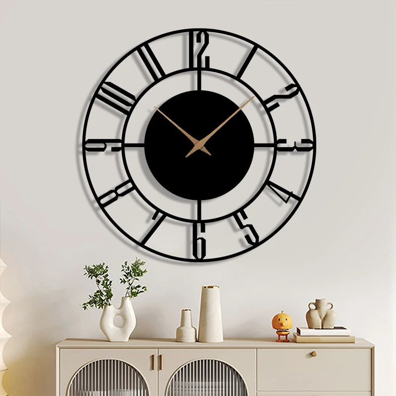 Minimalist Acrylic Quartz Wall Clock
