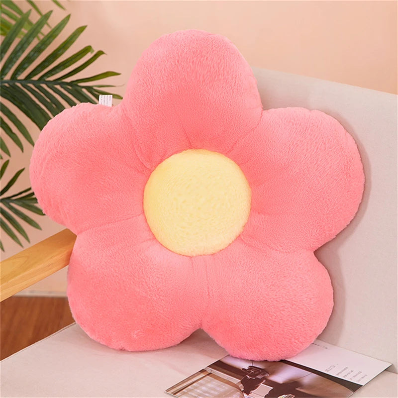 Cushion Flower Round Pillow