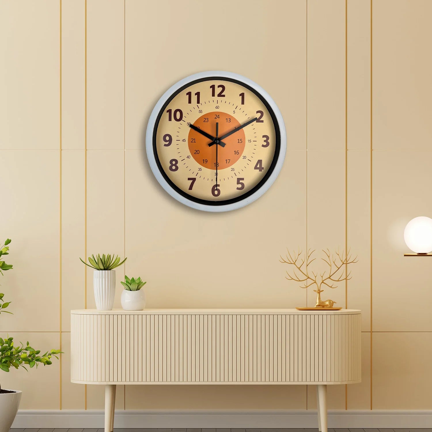 Still Life Plastic Quartz Wall Clock