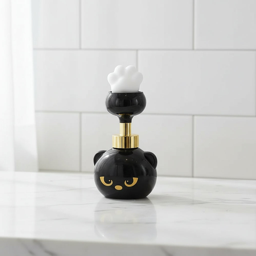Cute Cat Paw Foam Soap Dispenser