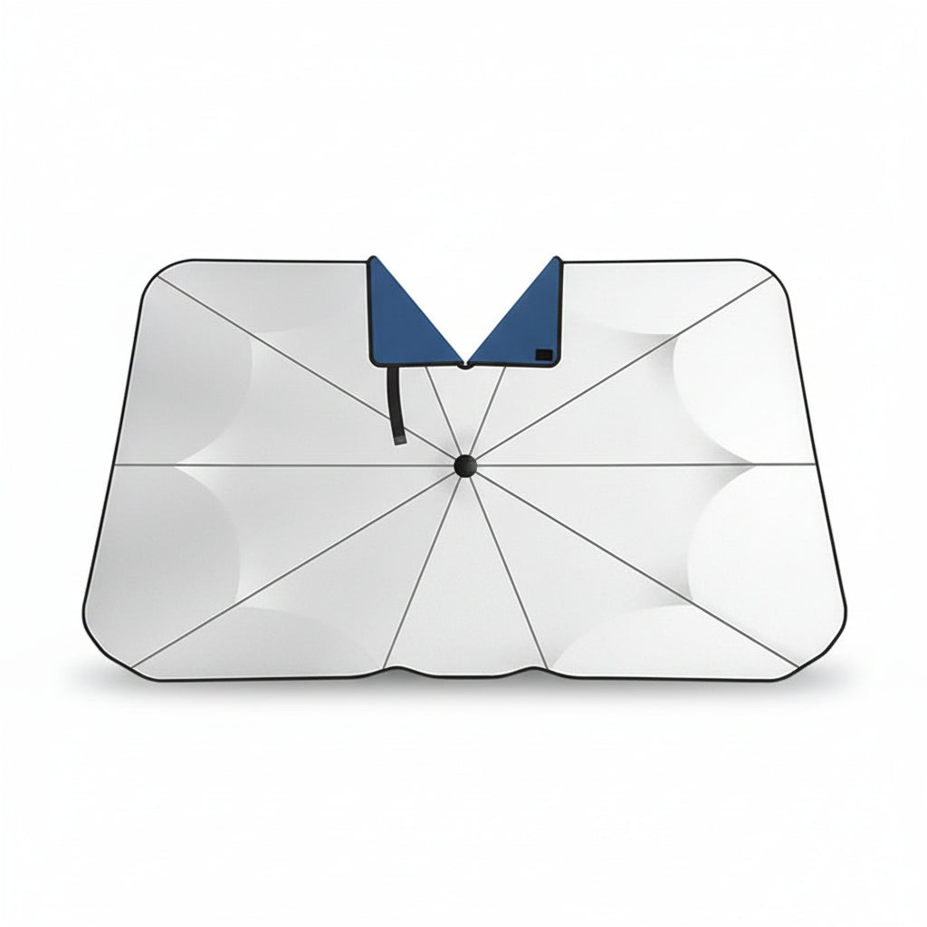 Car Sunshade Umbrella with 360° Rotating Handle