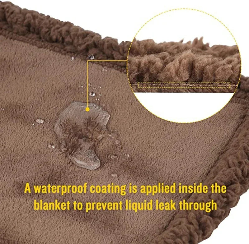 Waterproof Coral Fleece Blanket