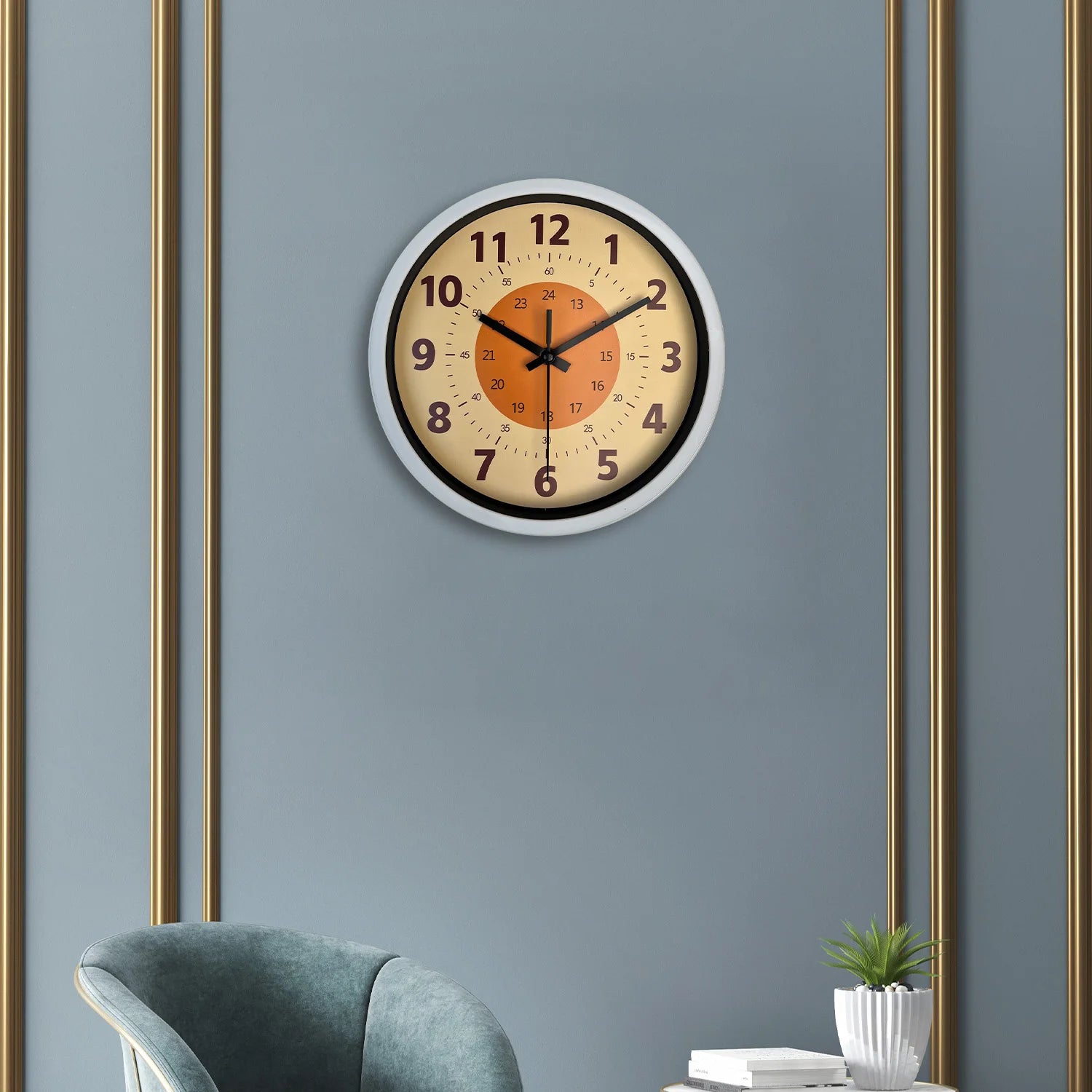 Still Life Plastic Quartz Wall Clock