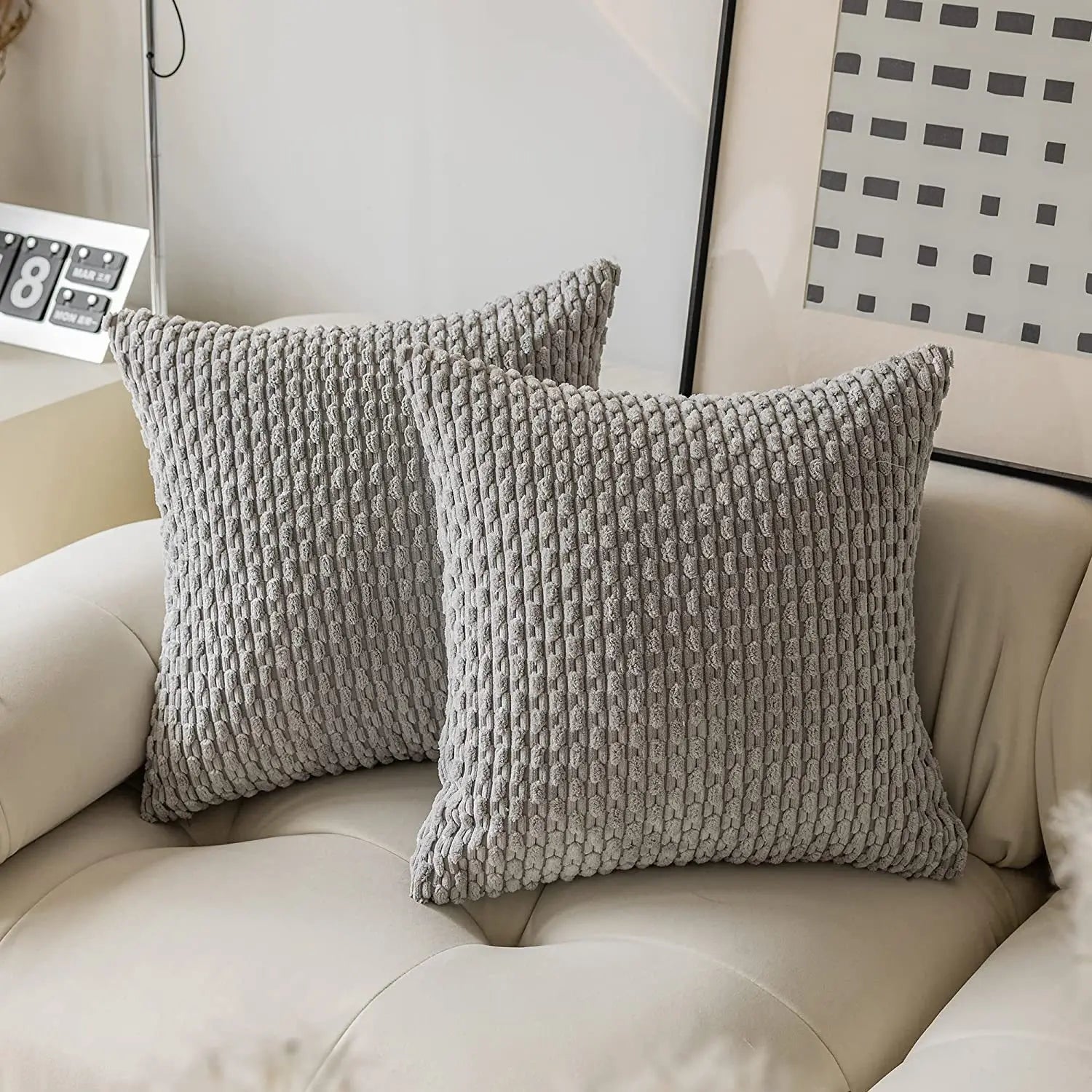 Memory Fiber Woven Cushion