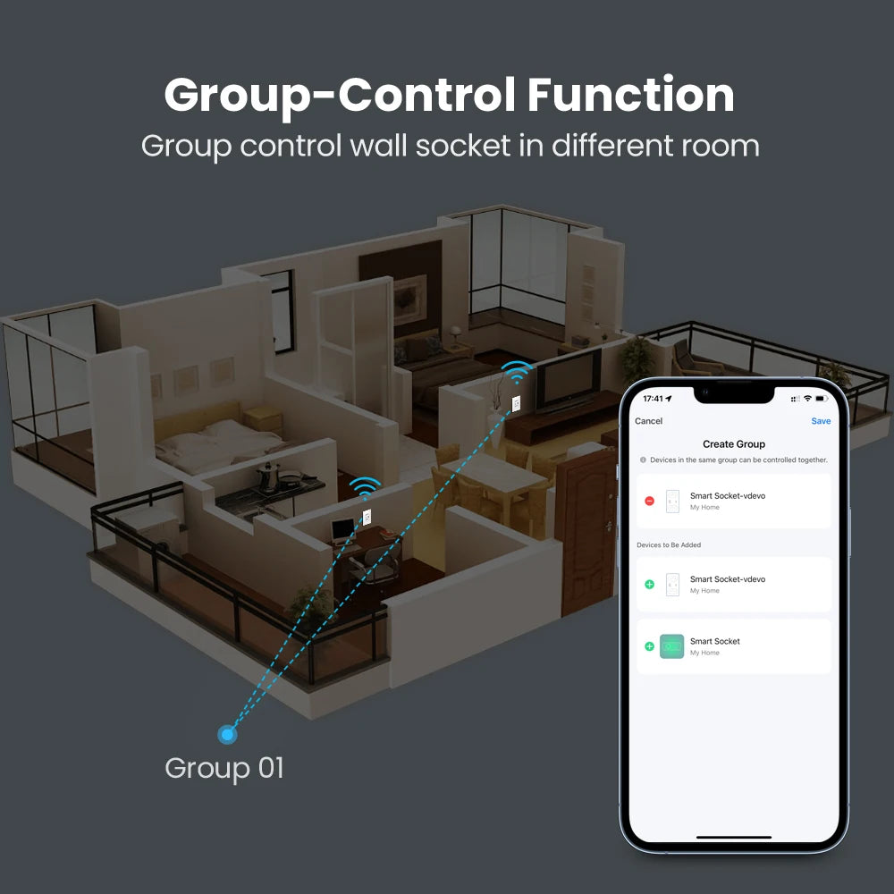 AVATTO Tuya WiFi/ZigBee Smart Brazilian Wall Socket with USB/Type-C Fast Charging &amp; Voice Control