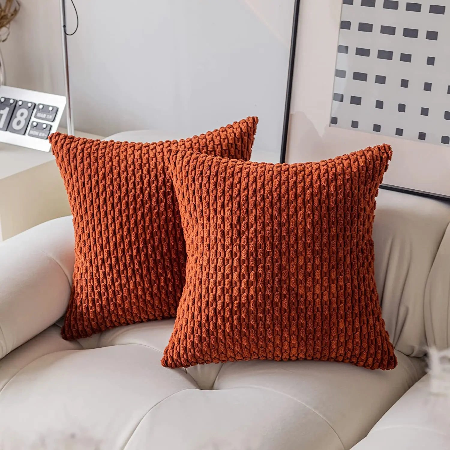 Memory Fiber Woven Cushion