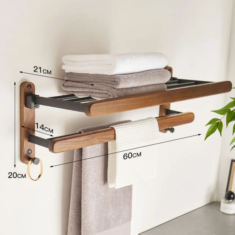 Single-Tier Wall-Mounted Shelf