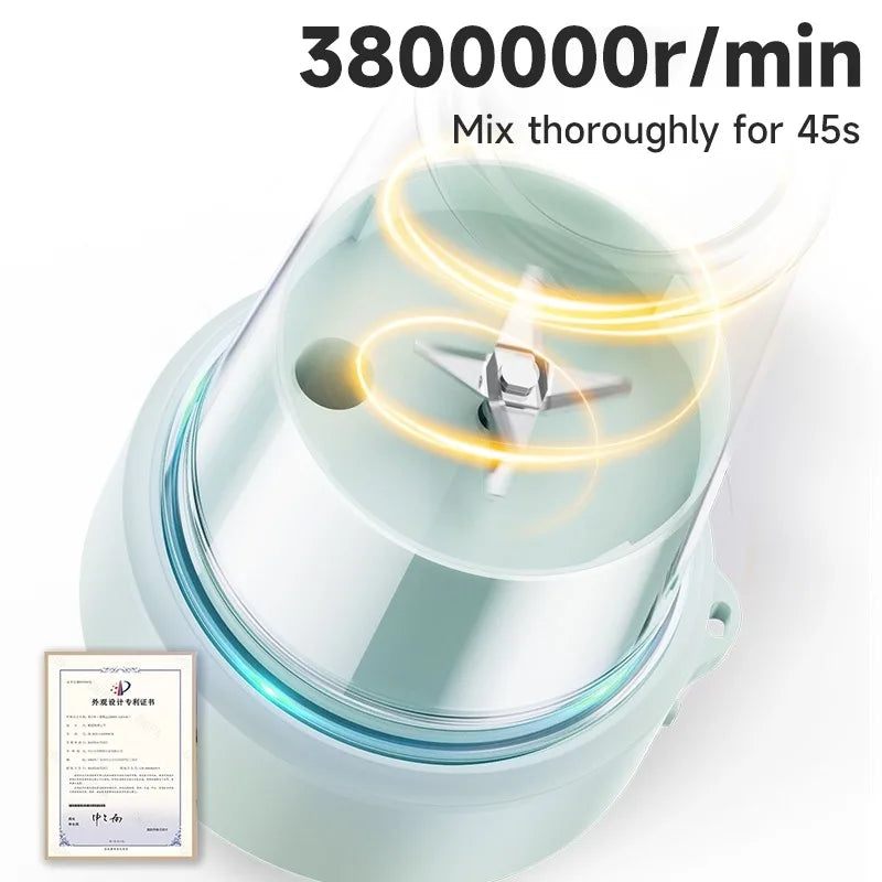 Wireless Straw Juice Cup