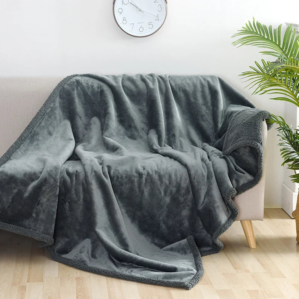 Waterproof Coral Fleece Blanket