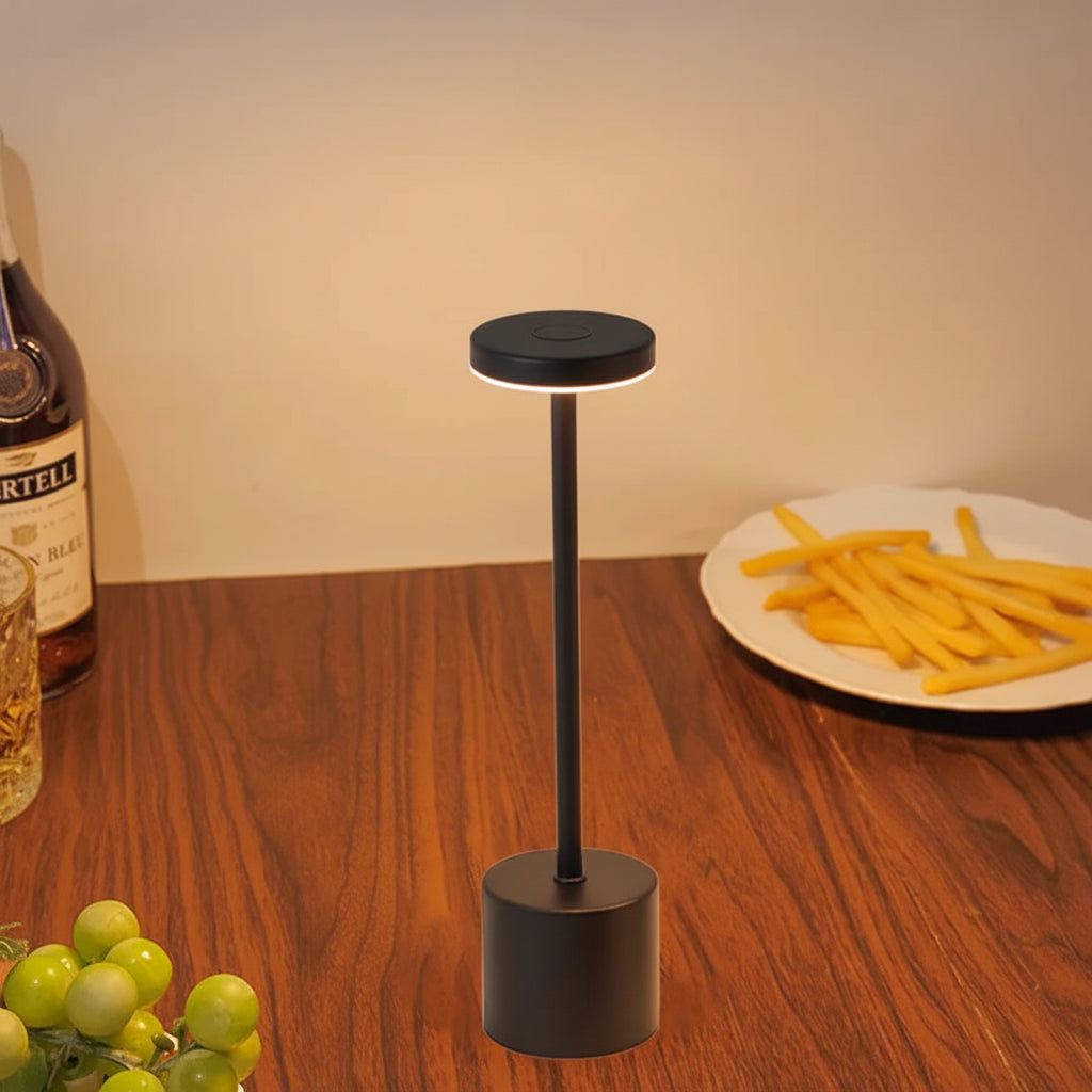 Classic Rechargeable Touch LED Desk Lamp – Stepless Dimming &amp; 3 Color Temperatures