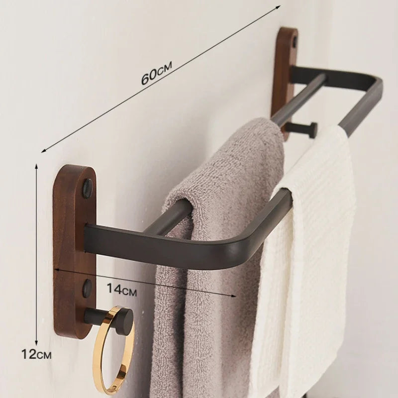 Single-Tier Wall-Mounted Shelf