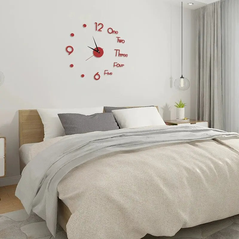 DIY Acrylic Wall Clock
