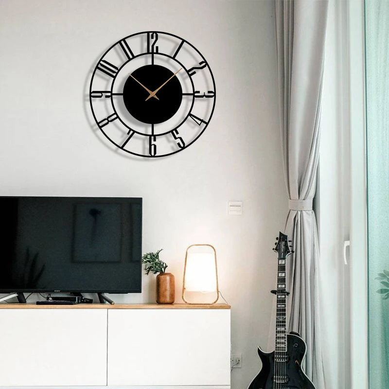 Minimalist Acrylic Quartz Wall Clock