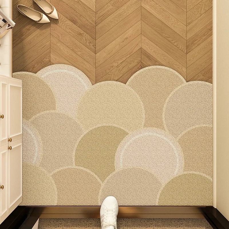 Modern Geometric PVC Floor Mat