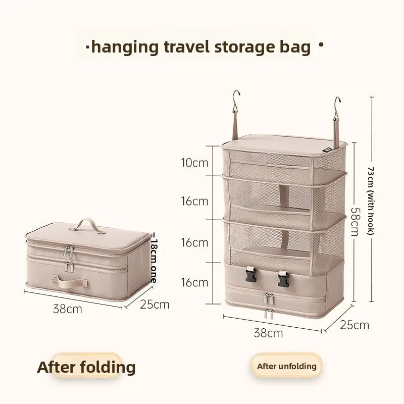 Hanging Travel Clothes Storage Bag