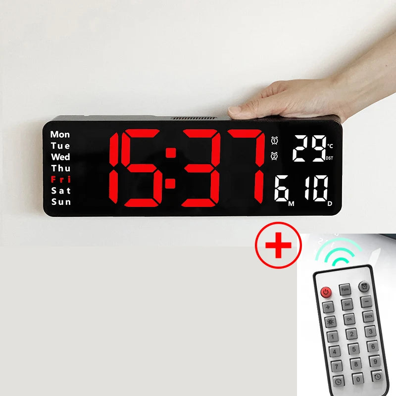 LED Digital Wall & Desk Clock