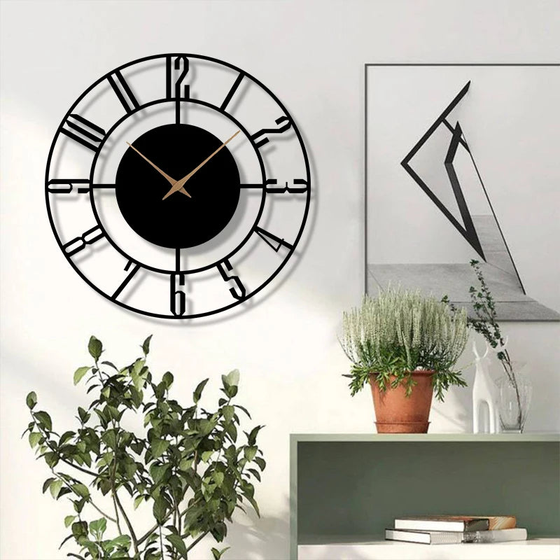 Minimalist Acrylic Quartz Wall Clock