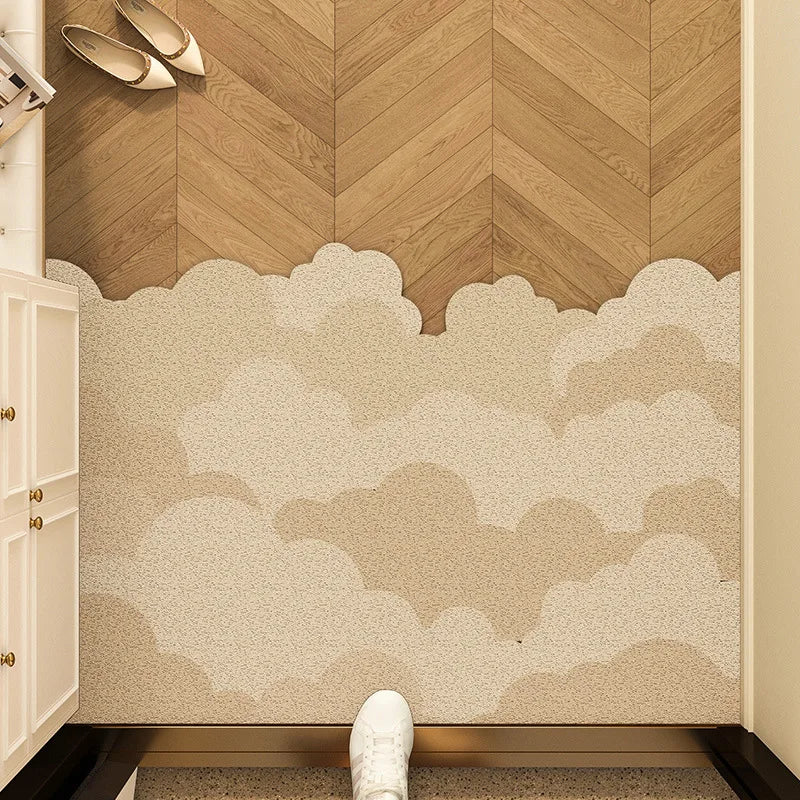 Modern Geometric PVC Floor Mat