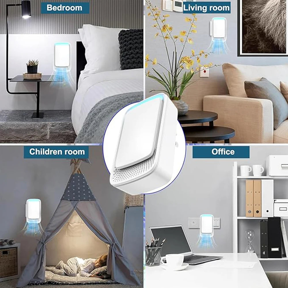 Low-Noise Plug-In Air Purifier