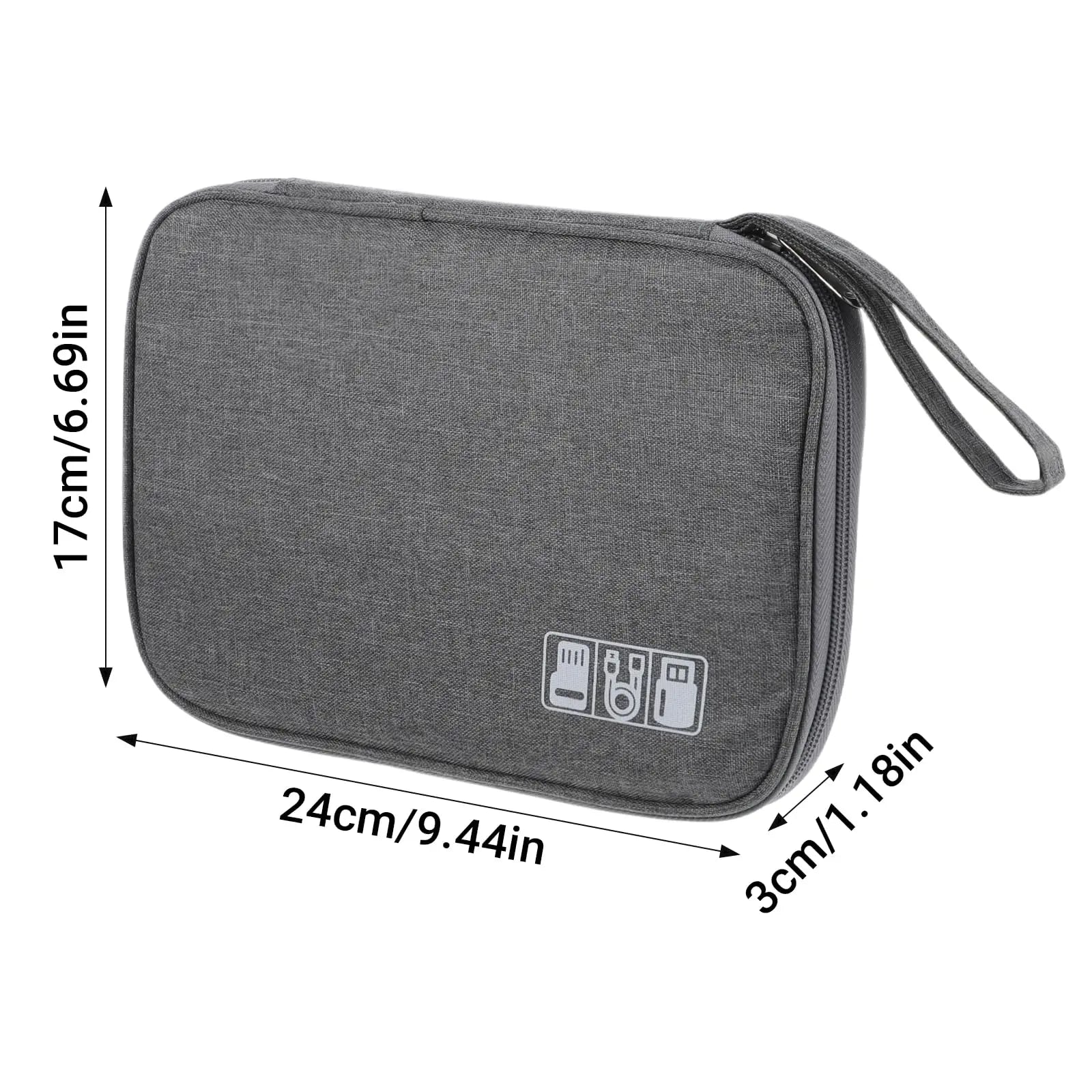 Electronics Cord Organizer Travel Case