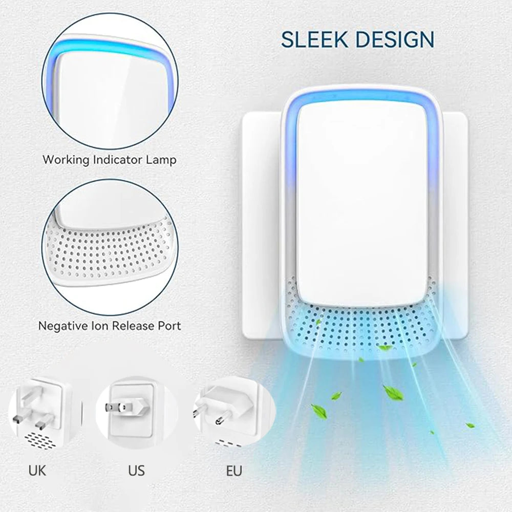 Low-Noise Plug-In Air Purifier