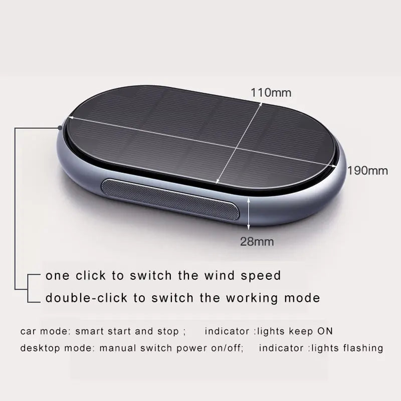 Solar Car Air Purifier