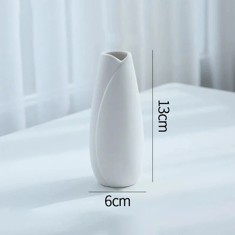 Mini Frosted Ceramic Bud Vase