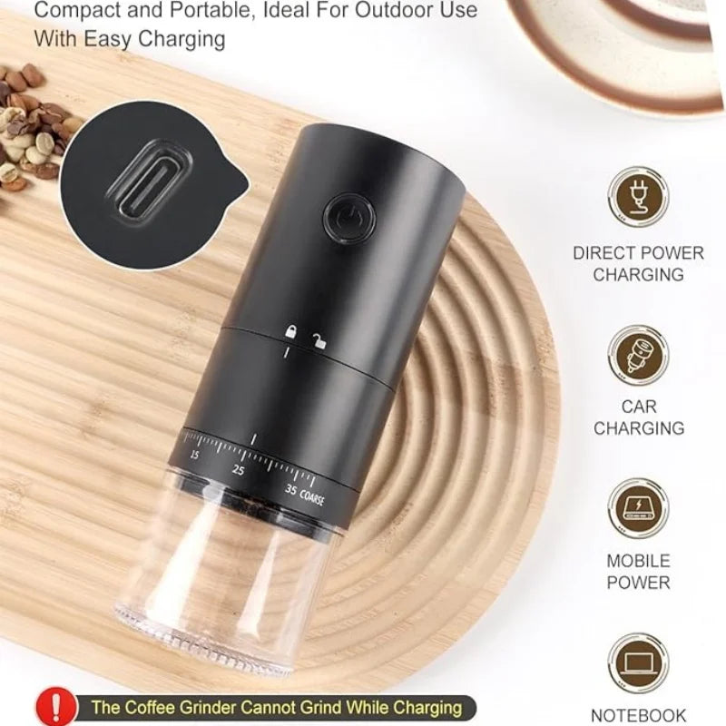 Rechargeable Ceramic Coffee Grinder