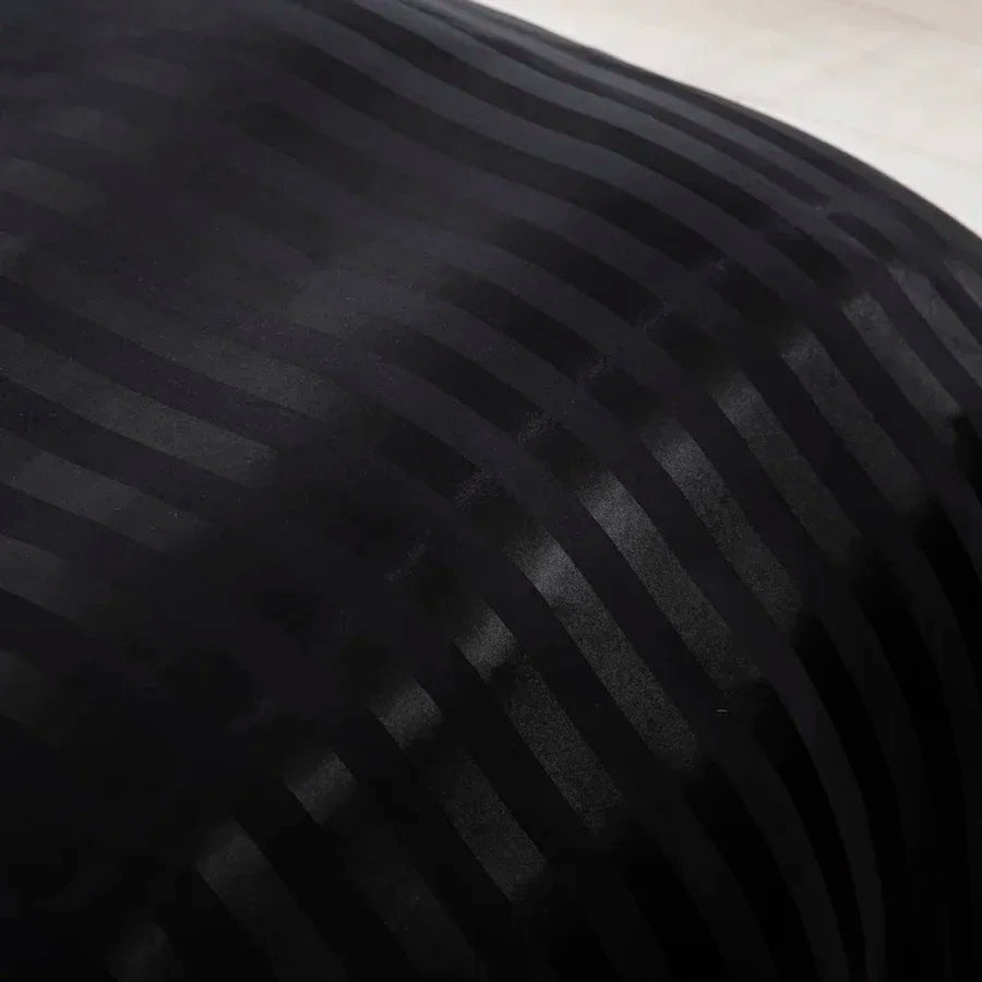 Satin Stripe Duvet Cover