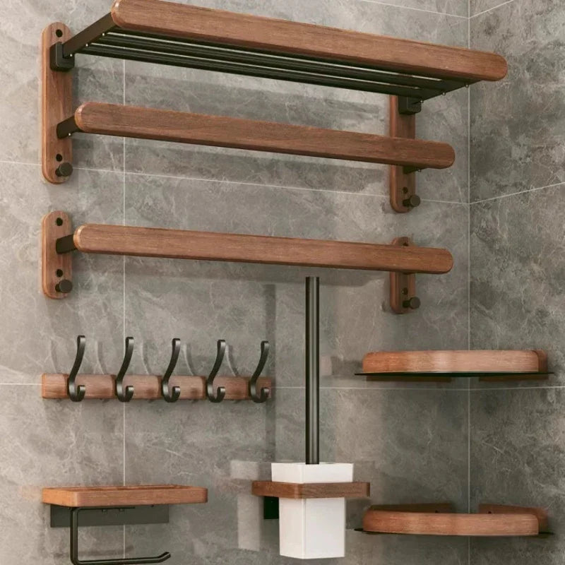 Single-Tier Wall-Mounted Shelf