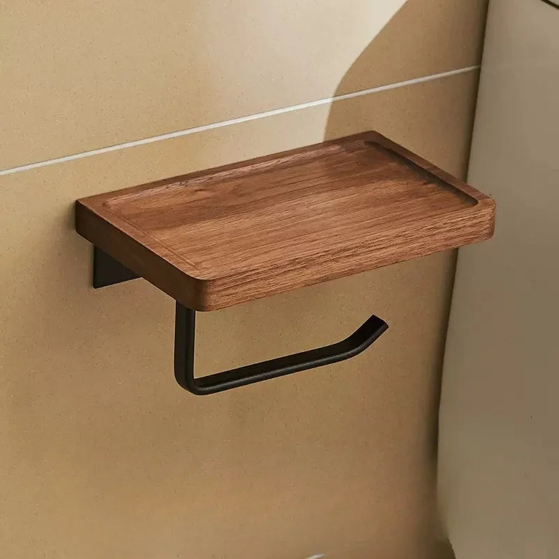 Single-Tier Wall-Mounted Shelf