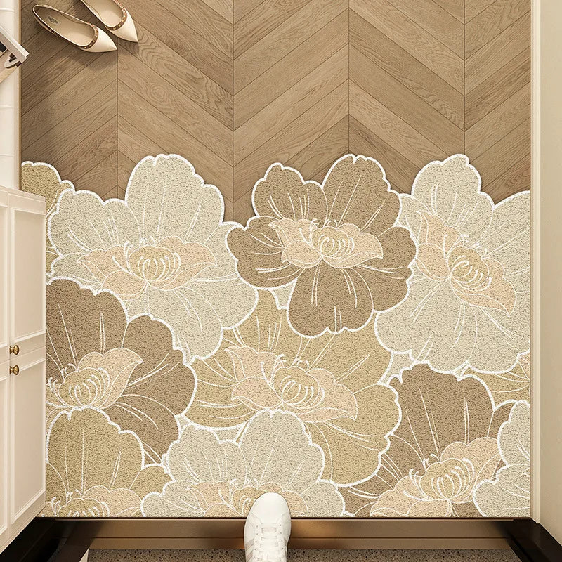 Modern Geometric PVC Floor Mat