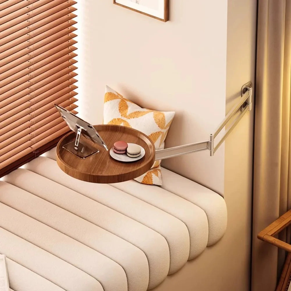 Foldable Wall-Mounted Round Table