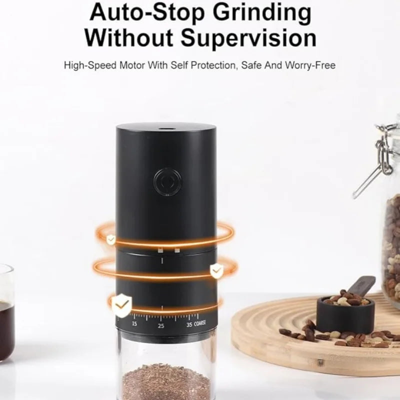 Rechargeable Ceramic Coffee Grinder