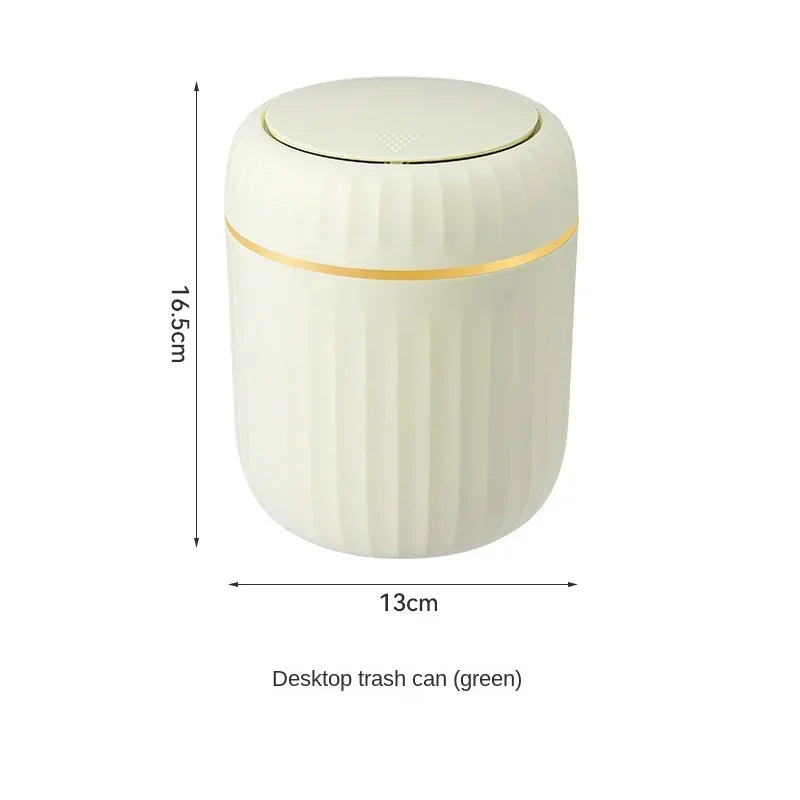 Mini Desktop Trash Can