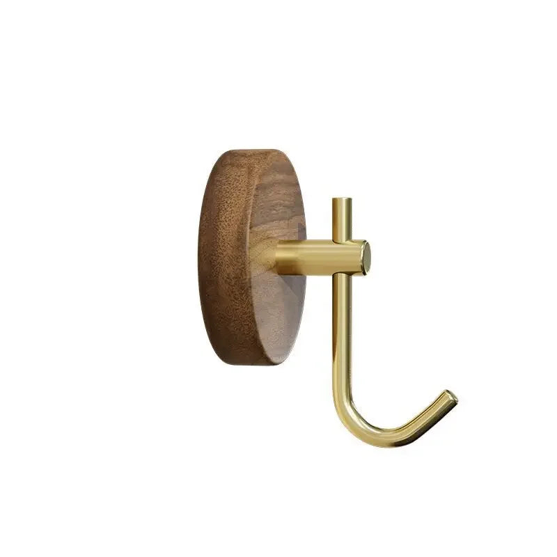 Self-Adhesive Wooden Wall Hook