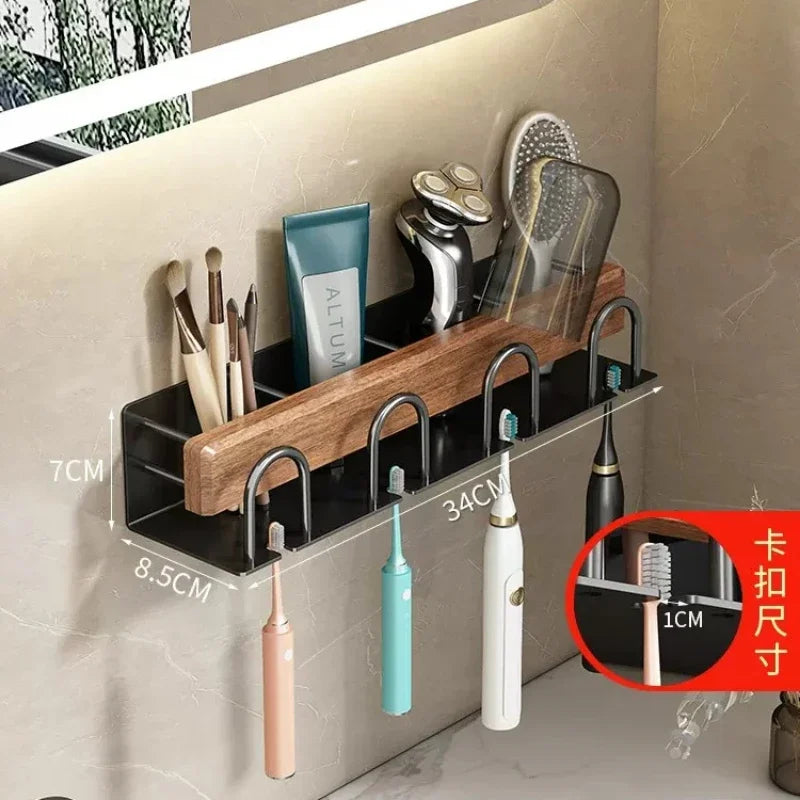 Single-Tier Wall-Mounted Shelf