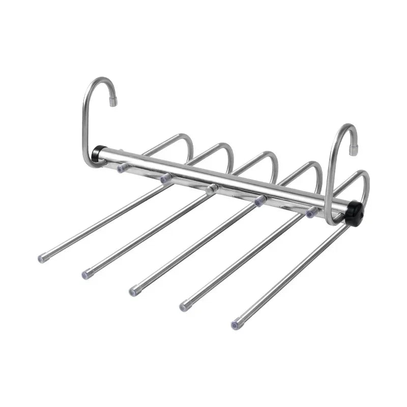 Stainless Steel Telescopic Folding Pants Rack