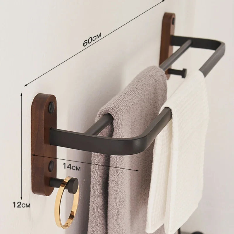 Single-Tier Wall-Mounted Shelf