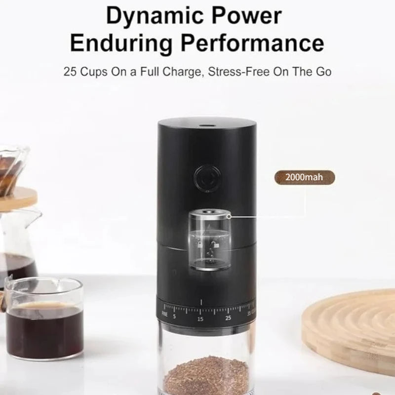Rechargeable Ceramic Coffee Grinder