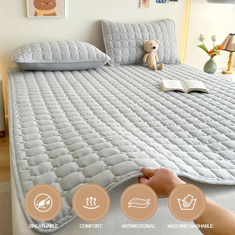 Quilted Cotton Mattress Protector